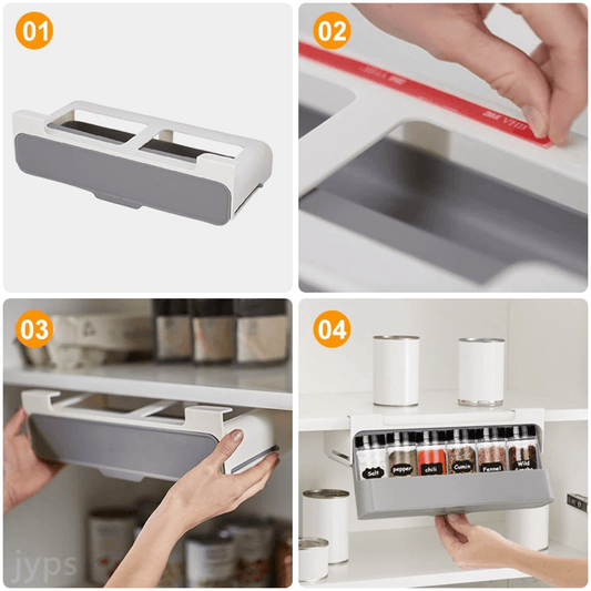 Built-in Spice Holder