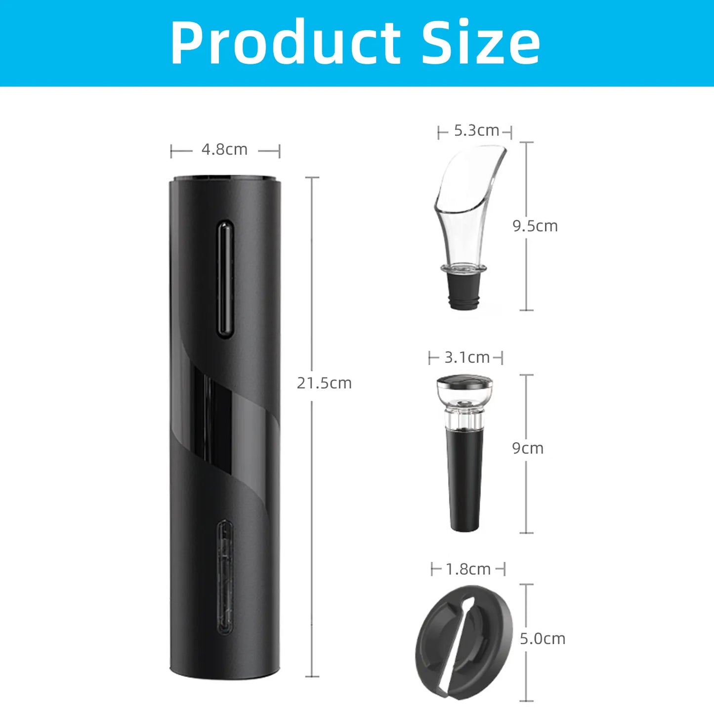 Multifunctional Electric Wine Opener